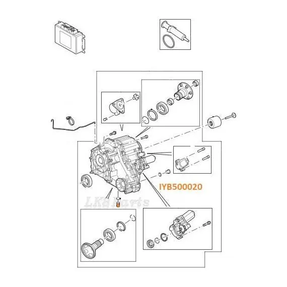 Iyb500020 Plug Set Of 5 Lr3 Lr4 Rrs L322 2
