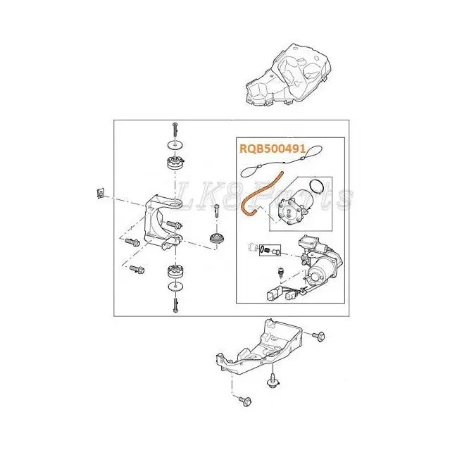 Genuine Air Suspension Compressor Drier Pipe Inlet 2