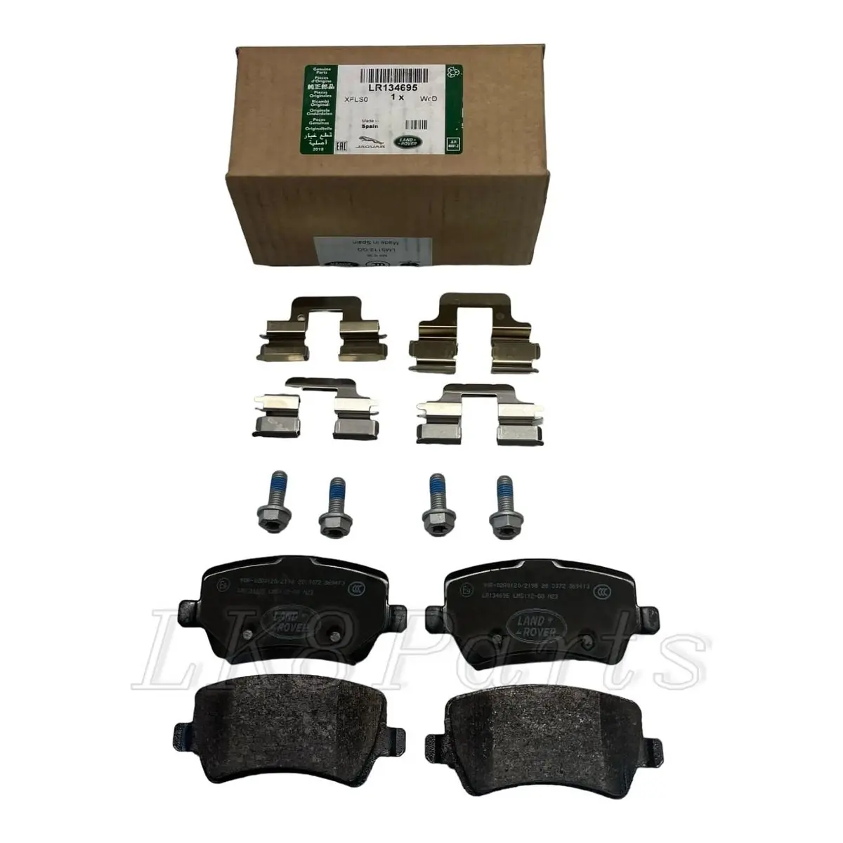 Rear Brake Pad Set Genuine 1