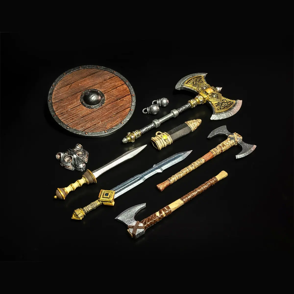 Pre-Order - Mythic Legions Rising Sons Barbaian Weapons Pack 1