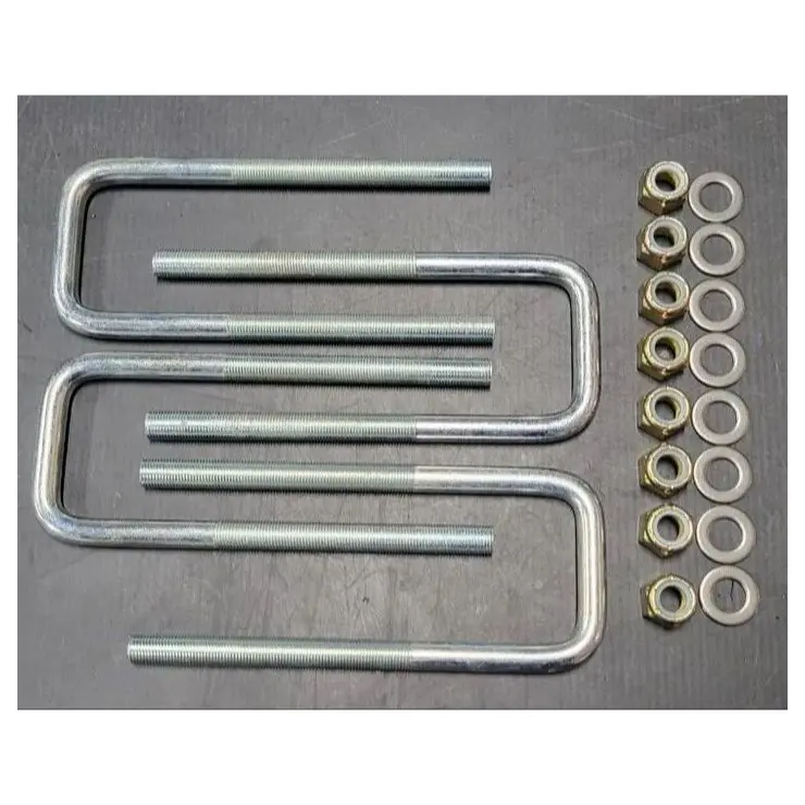 Square Oe Style U-Bolts For 2005-2023 Toyota Tacoma 1