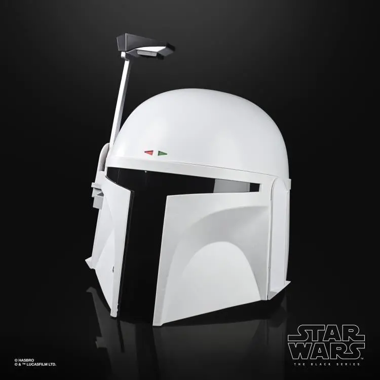 Star Wars The Black Series Boba Fett (Prototype Armor) Premium Electronic White Helmet Replica 1