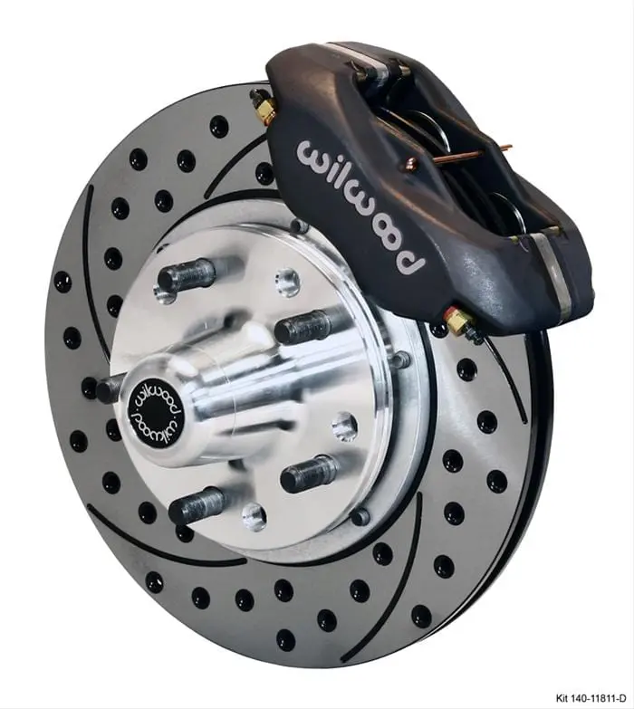 Wilwood 140-11811-D Forged Dynalite Pro Front Disc Brake Kit – Complete Bolt-On Setup 1