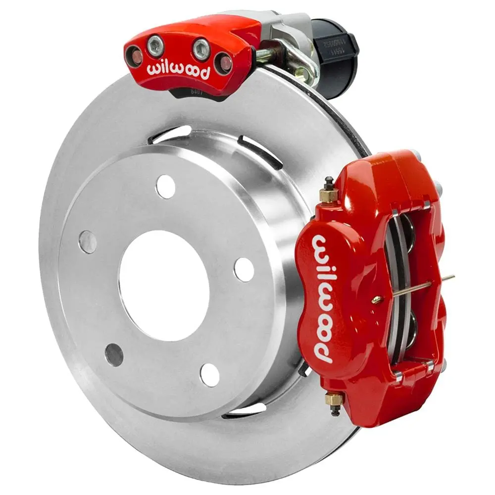 Wilwood 140-16126-R Forged Dynalite Rear Epb Brake Kit – Electronic Parking Brake Compatible 1