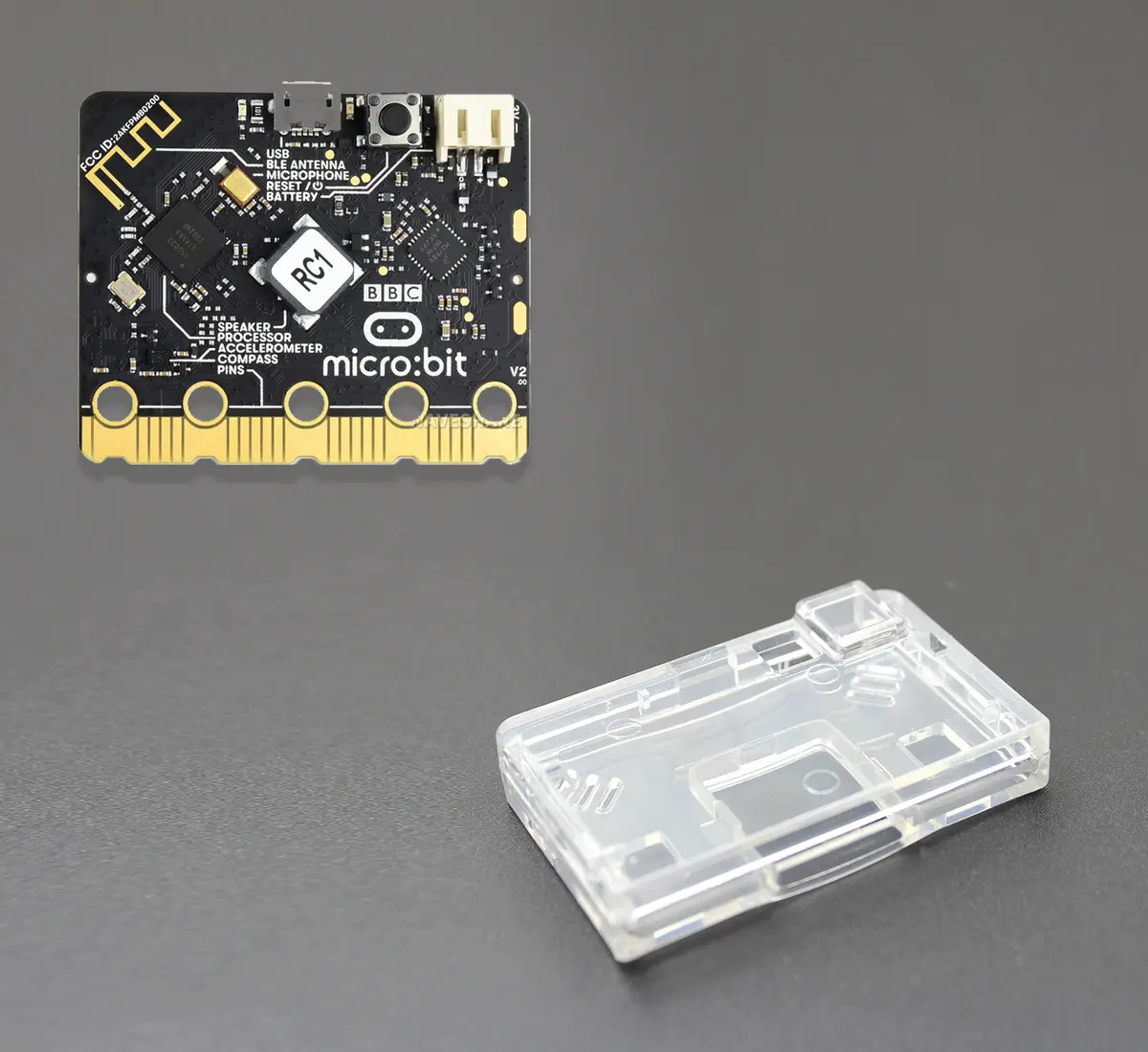 Micro:Bit V2 With Clear Case 1