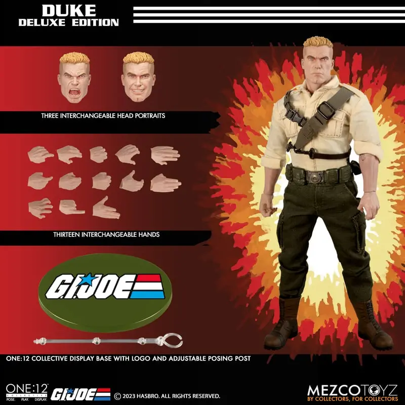 Restocking Next Week - Mezco One12 Duke Deluxe Edition 6-Inch Figure 1