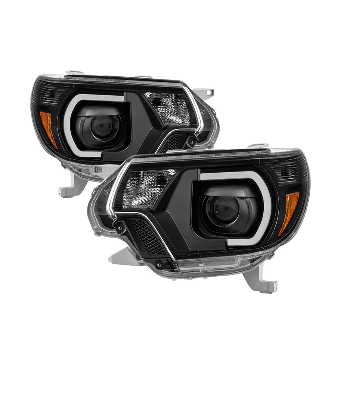 Halo Projector-Light Bar Drl Fits 2012-2015 Toyota Tacoma 1