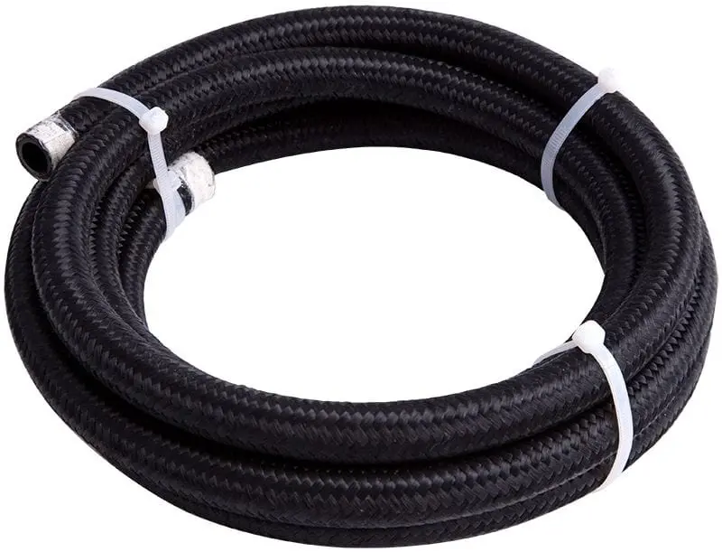 Af450-20-2M 450 Series Black Braided Hose – Lightweight -20 An Flexible Line (2 Meter) 1