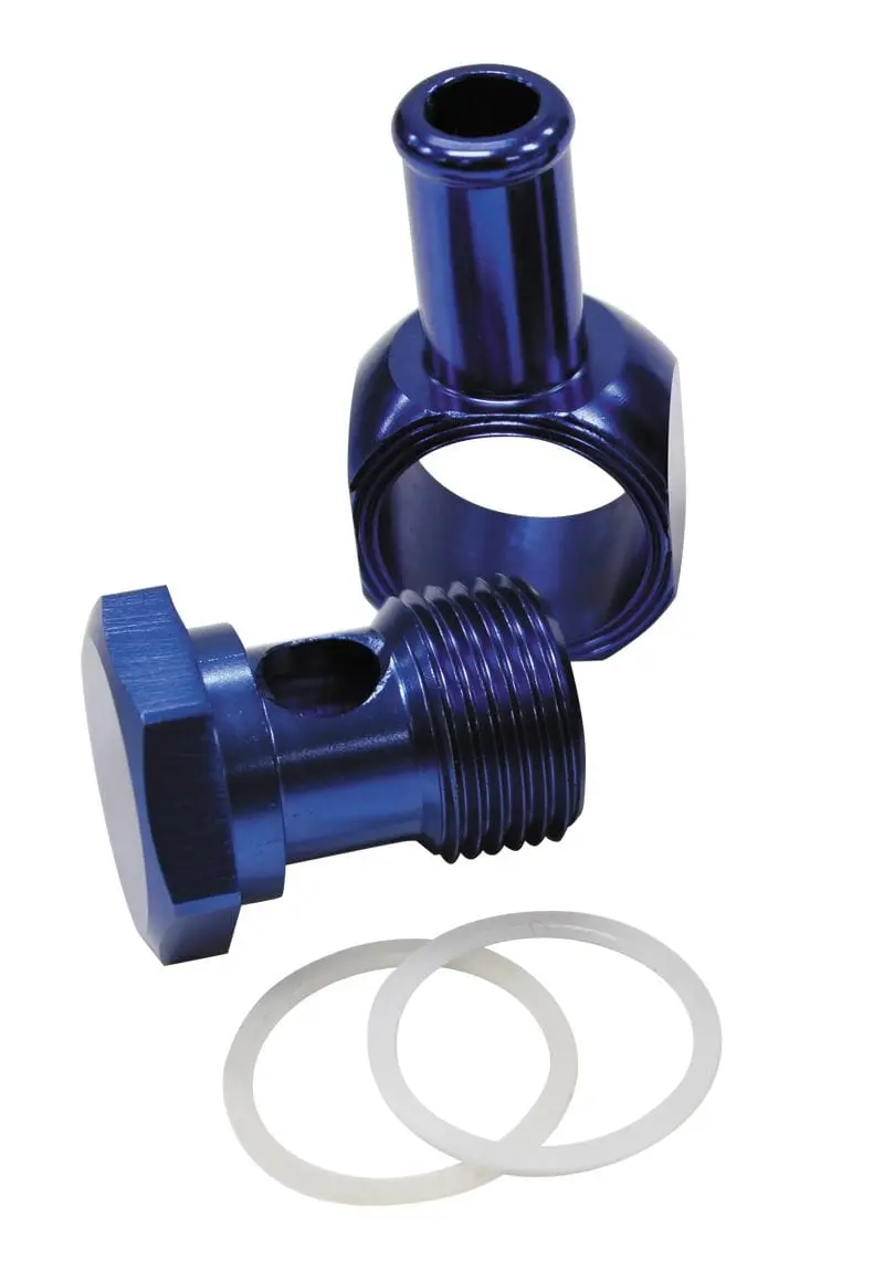 Alloy An Banjo Fitting – 16Mm To 6An Barb, Includes Bolt Af164-06 1