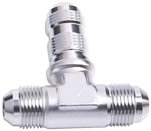 An-16 Bulkhead Tee Fitting – Stainless Steel Af834-16S 1
