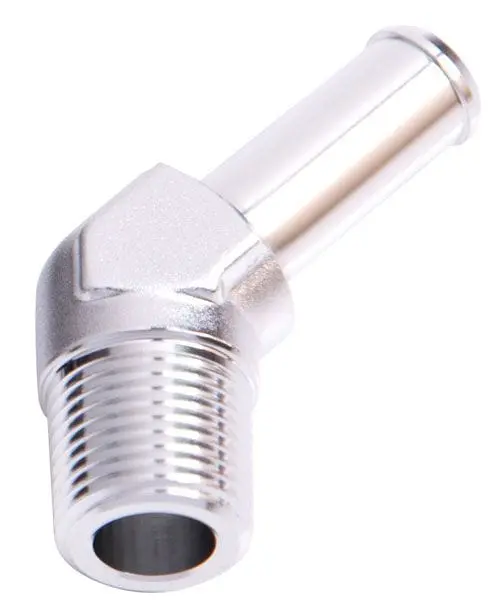 An Fitting 45° Male Npt To Barb Adapter (1/2" × 5/8") 1