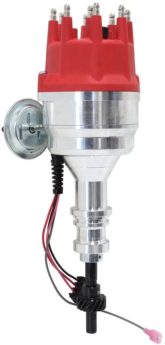 Xpro Ford Windsor Ready-To-Run Distributor – Aluminum Body With Red Cap 1