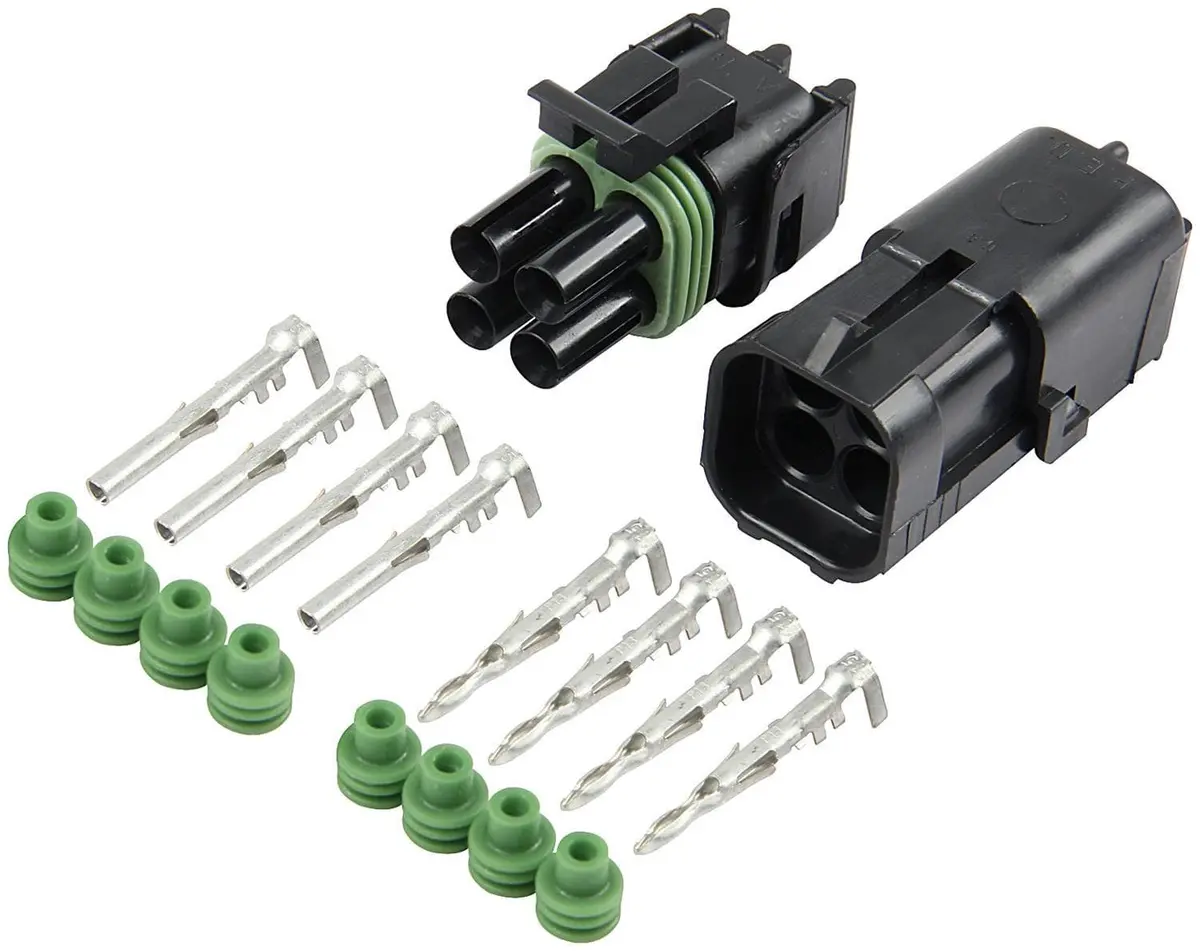 Allstar Performance All76269 Weatherpack Electrical Connectors 1