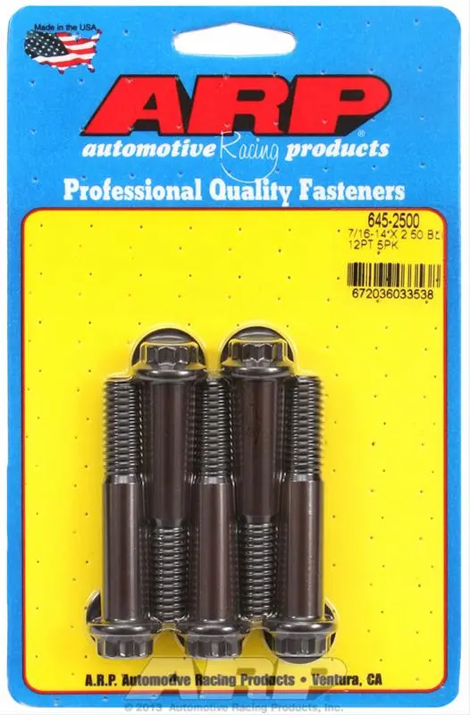 Arp 645-2500 Chromoly Steel Engine Bolts – High-Strength Fasteners 1