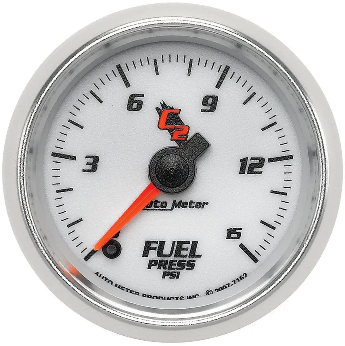Aem C2 Series Fuel Pressure Gauge – 0–100 Psi, Black Dial (Au7162) 1