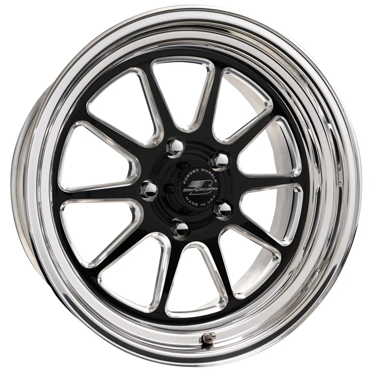 Billet Specialties Amc40 Malibu Series Black Satin Wheels – Custom-Ordered, 18X8", 5X4.75 Bolt Circle 1