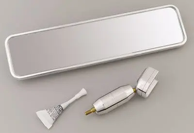 Billet Specialties 257330 Billet Rearview Mirror – Compact Design 1