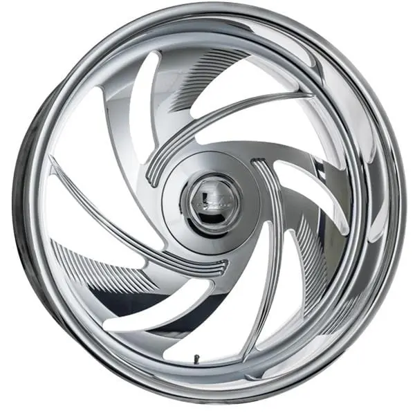 Billet Specialties Gs69 Psycho Polished Custom Wheel – Gs Series 24" X 9" 1