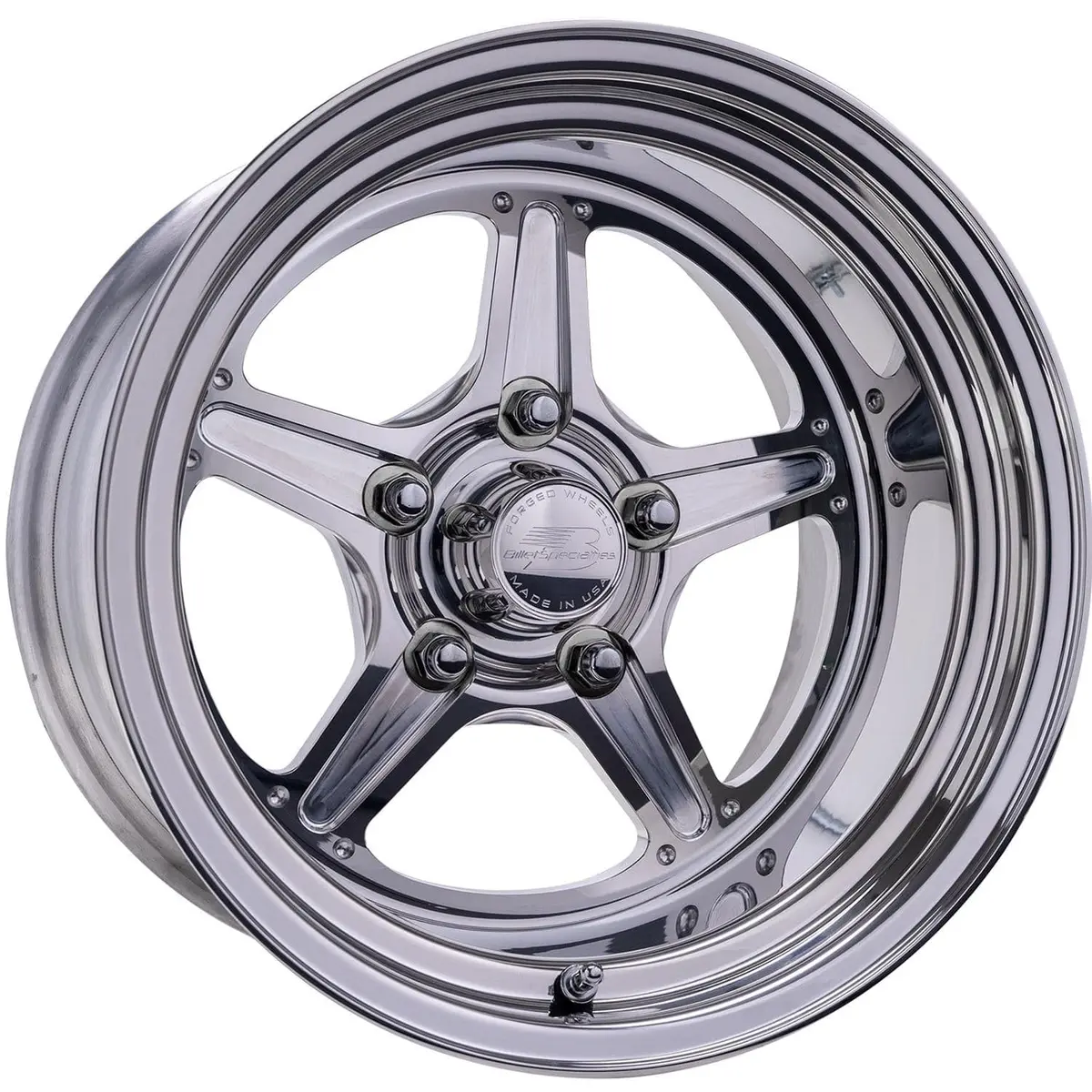 Billet Specialties Rs23515L6165 Street Lite Polished Aluminum Wheels 1