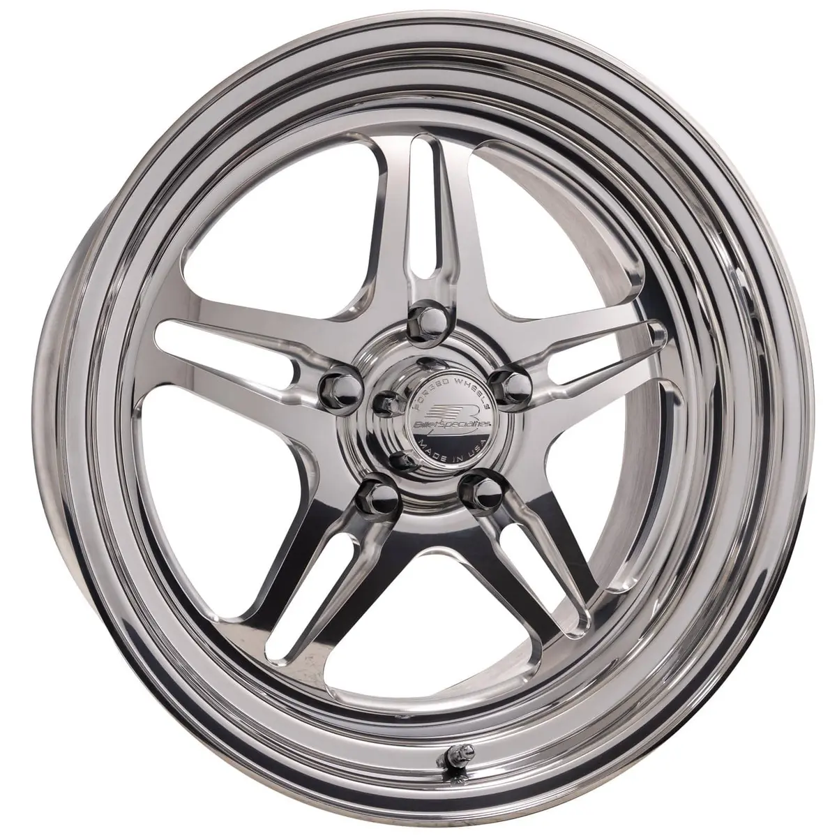 Billet Specialties Amc-Series Wheel – 17X8, 5X4.75, Chrome Finish (Amc45780R6145) 1