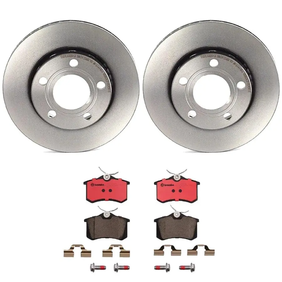 Brembo Kt00569 Front Brake Pad And Rotor Replacement Kit 1