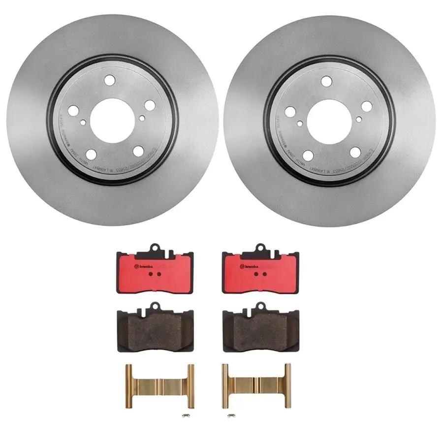 Brembo Kt00B18 Performance Brake Pad And Rotor Kit 1