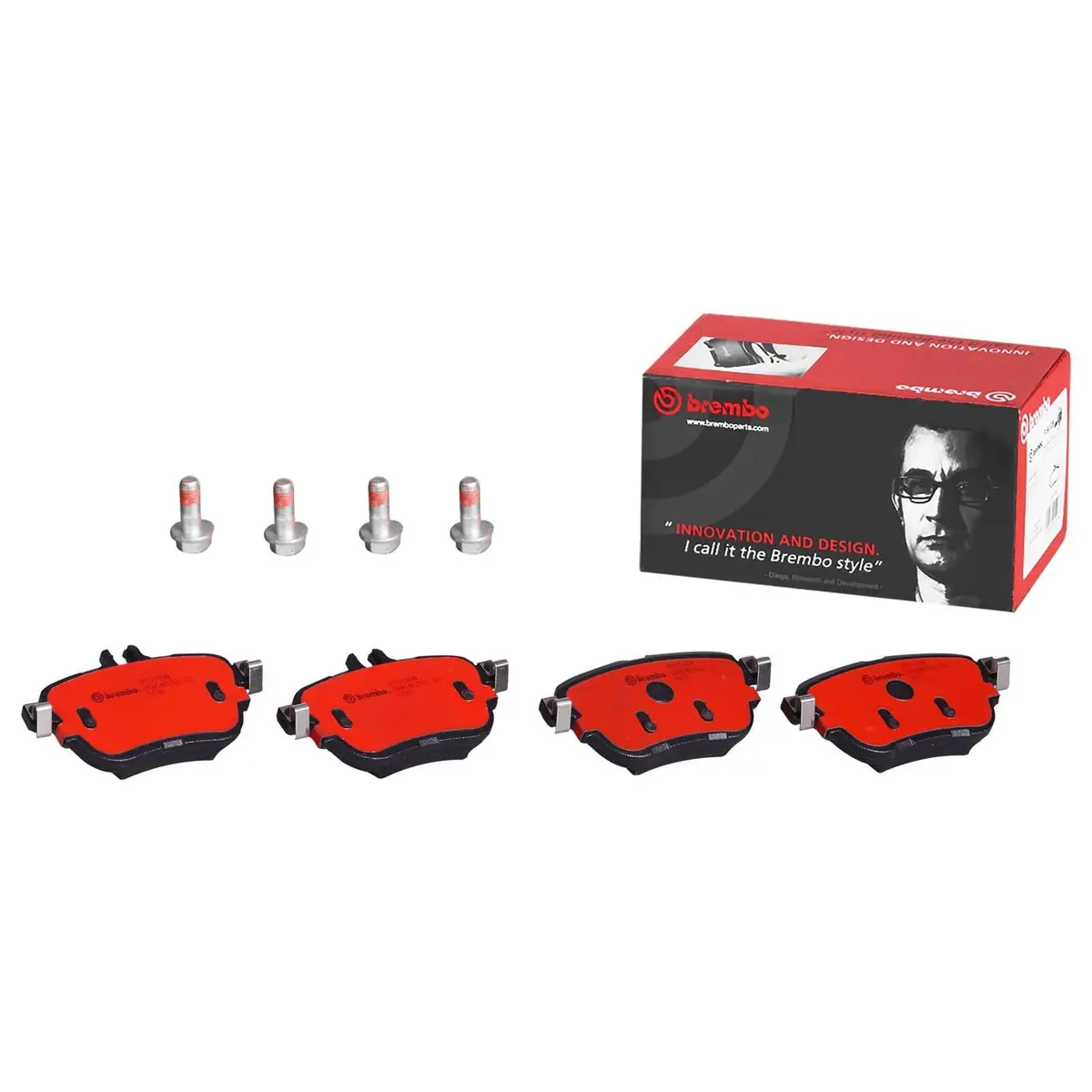 Brembo Kt00C22 Direct-Fit Brake Pad And Rotor Kit 1