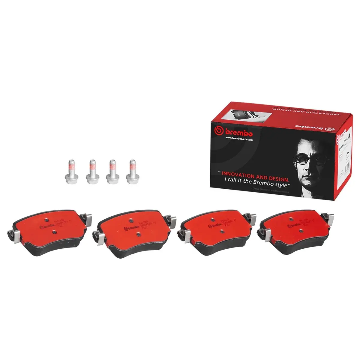 Brembo Premium Brake Pad And Rotor Kit (Kt04340) 2