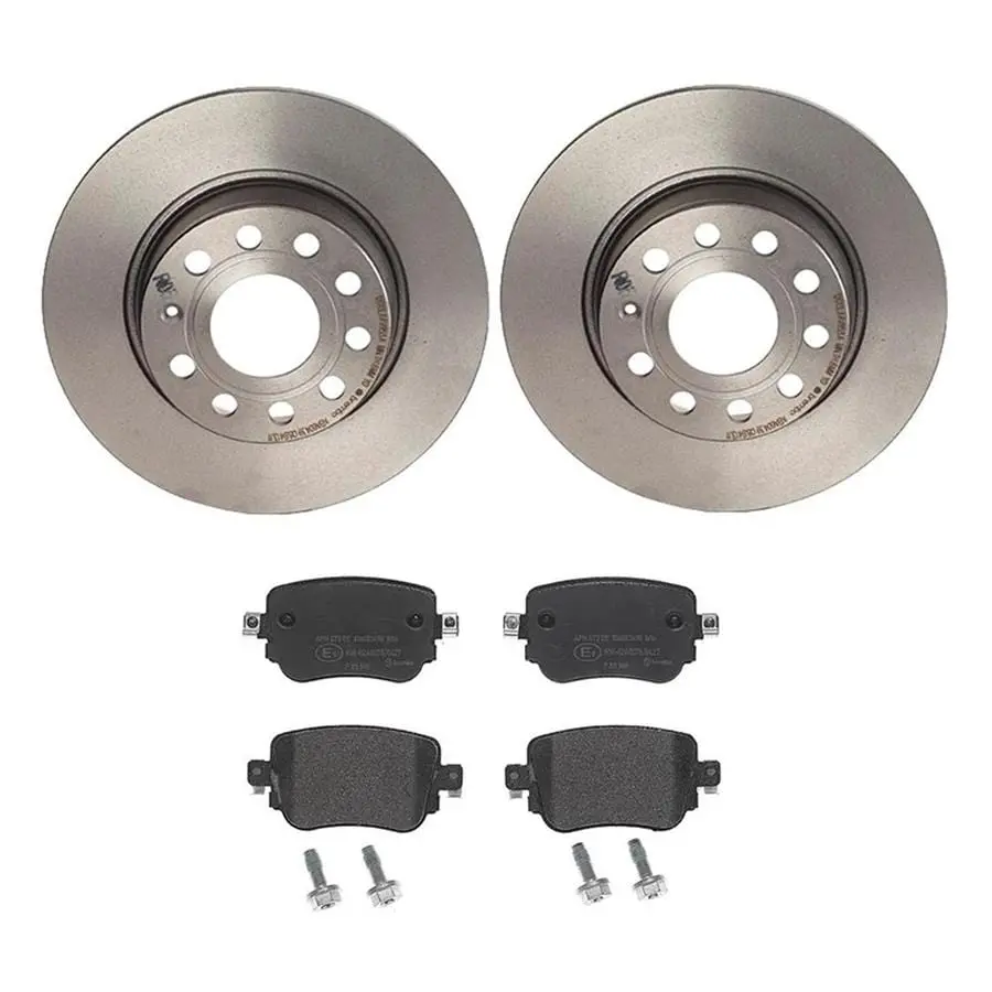 Brembo Premium Brake Pad And Rotor Kit (Kt04340) 1