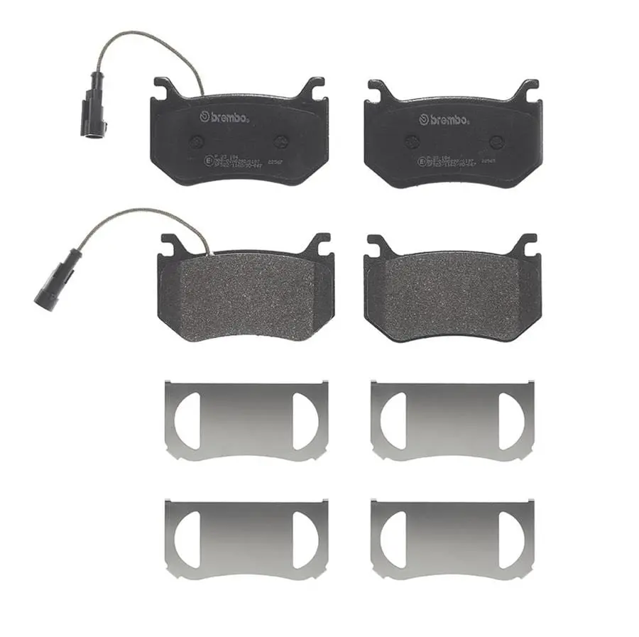 Brembo P23184 Low-Metallic Brake Pads – Street Performance, Quiet Operation 1