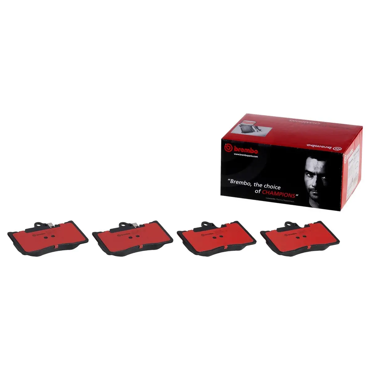 Brembo P83072N Nao Ceramic Brake Pads – Quiet, Low-Dust Performance Friction Material 1