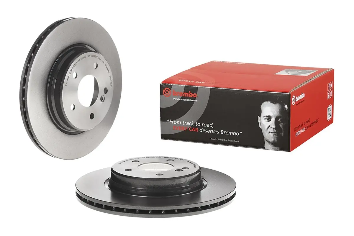 Brembo Premium Uv-Resistant Brake Rotors – Model 09.A742.11 1