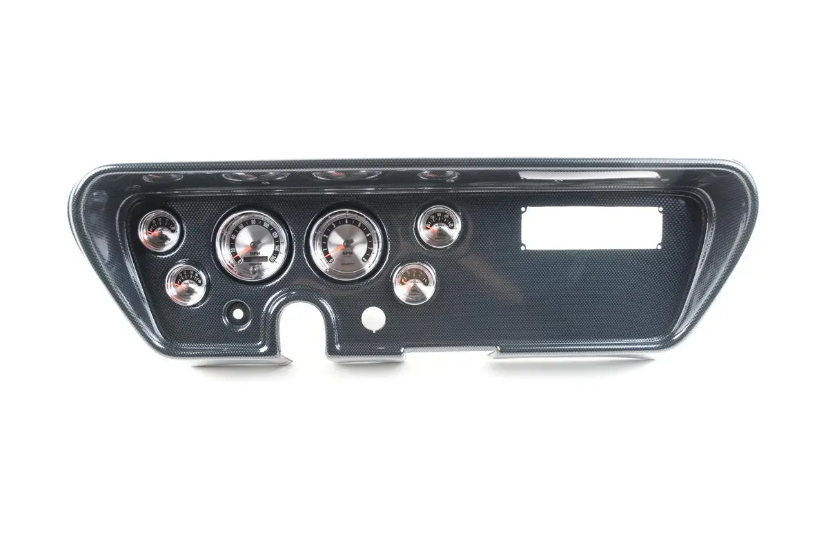 Classic Thunder Road Gauge Cluster With Autometer Instruments – Model 411660813 1