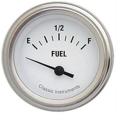 Classic Instruments White Hot Series Gauges – Led-Backlit Analog (Wh12Slc) 1