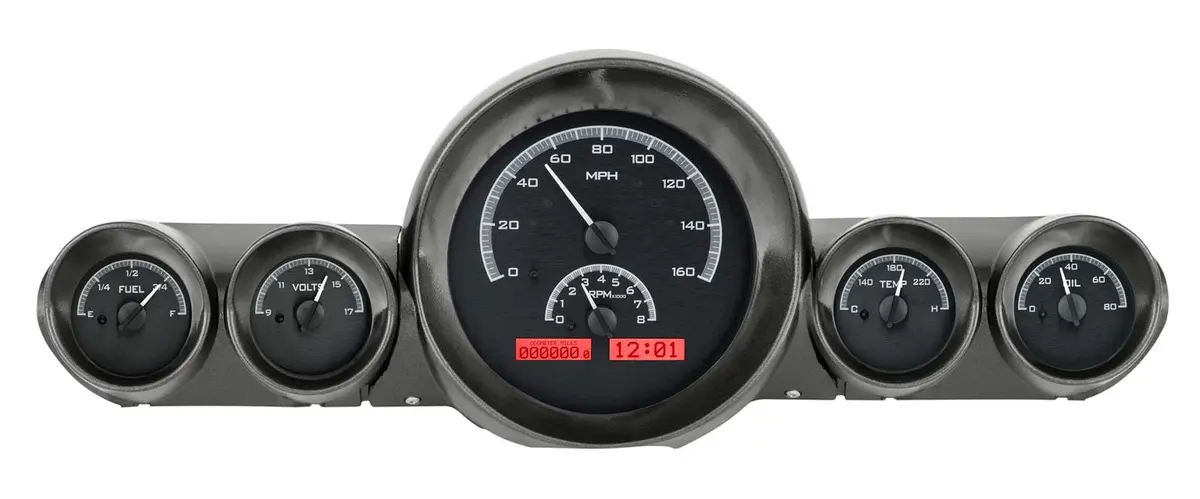 Dakota Digital Vhx-59C Direct-Fit Analog Gauge System – Impala-Specific Dash Integration Kit (Vhx-59C-Imp-K-R) 1
