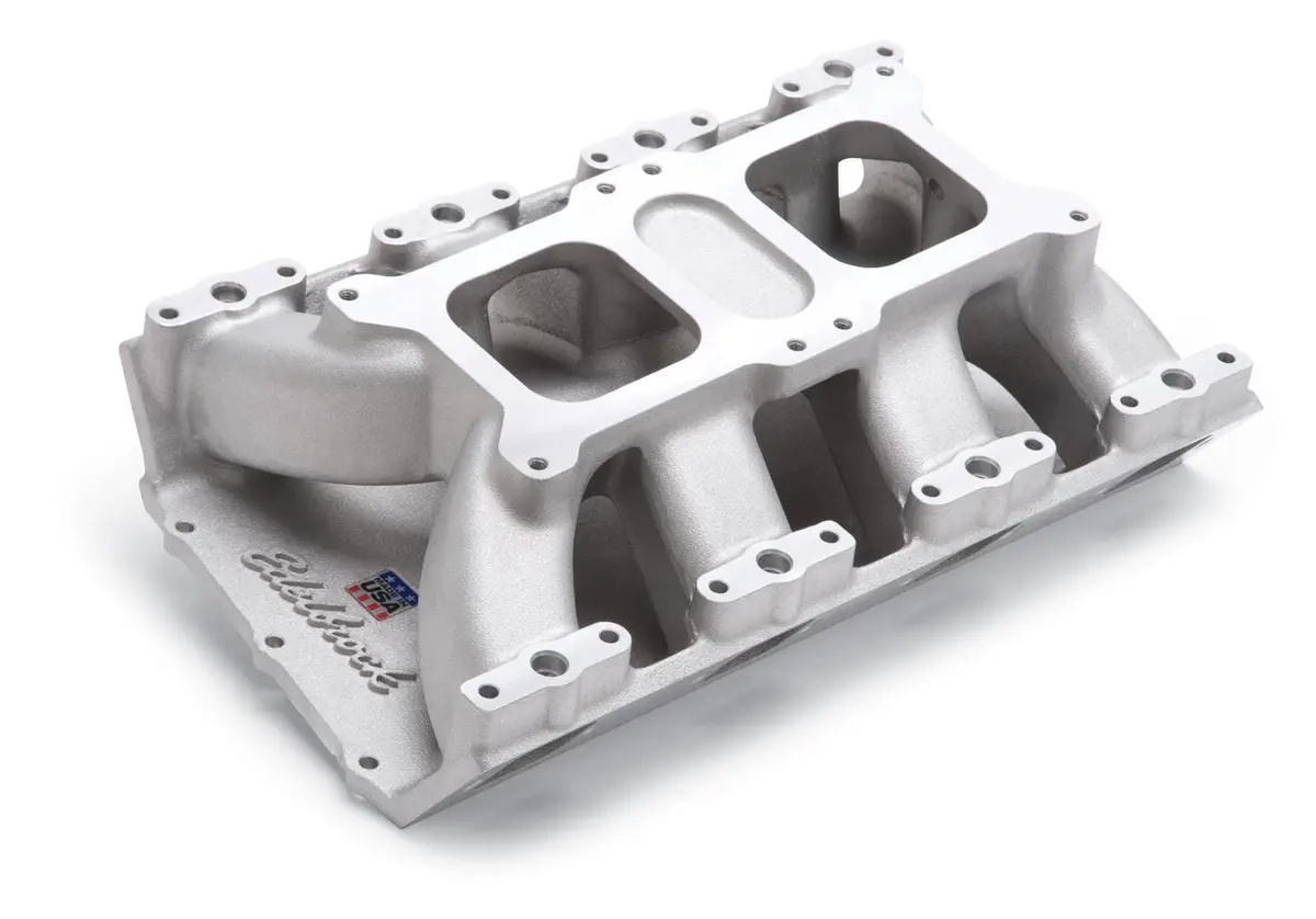 Edelbrock 75245 Dual-Quad Air-Gap Efi Intake Manifold For V8 Engines 1