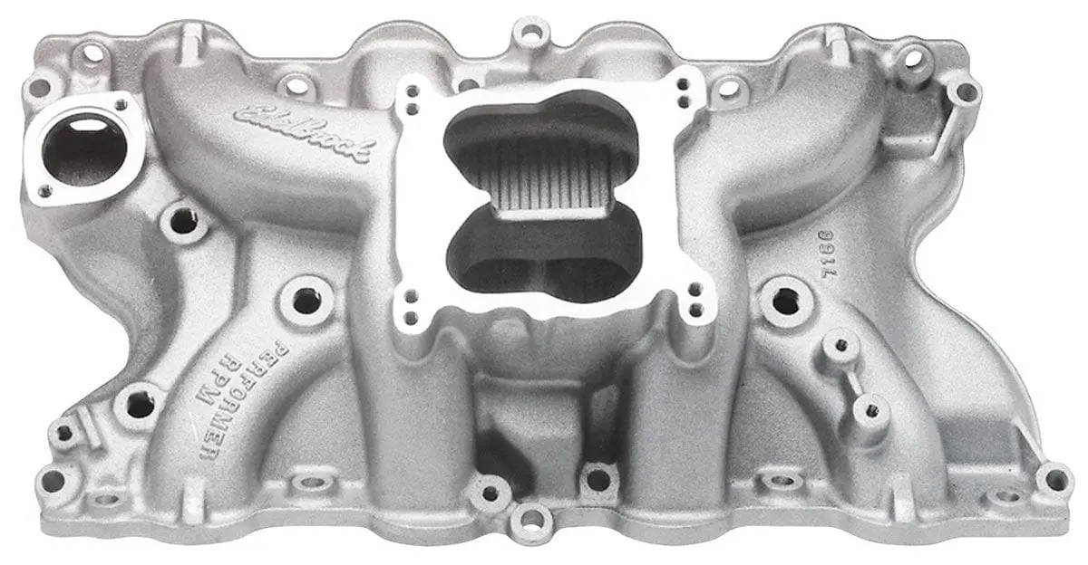 Performer Rpm Aluminum Intake Manifold For Small-Block Chevy – Ed7166 1