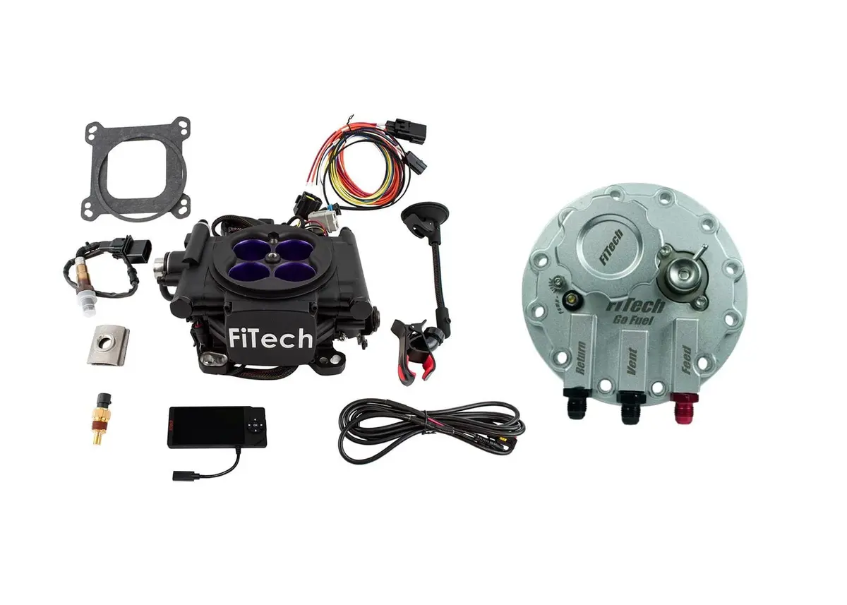 Fitech 36308 Fuel Injection System – Self-Tuning Efi Conversion Kit 1