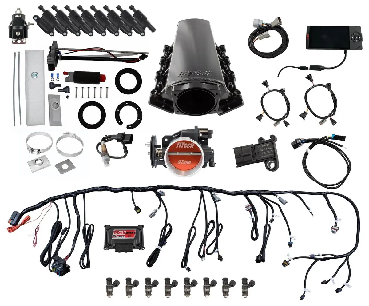 Fitech 79602 Ultimate Ls Efi System – 500 Hp With Go Fuel In-Tank Module 1