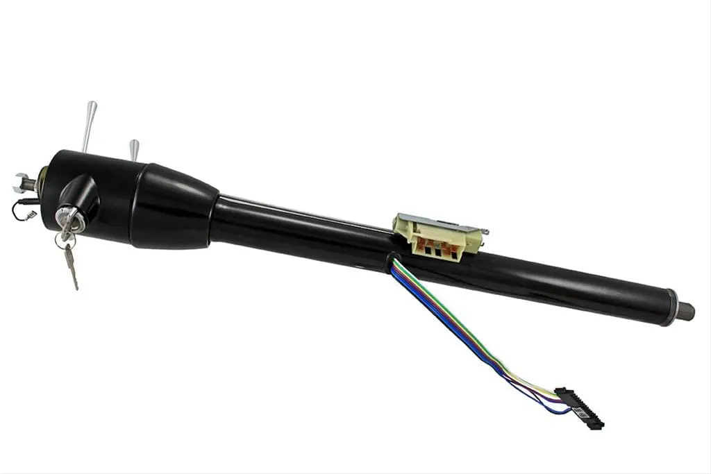 Flaming River Fr30003-32Bk Tilt Floor-Shift Steering Column – Black Powder-Coated 1