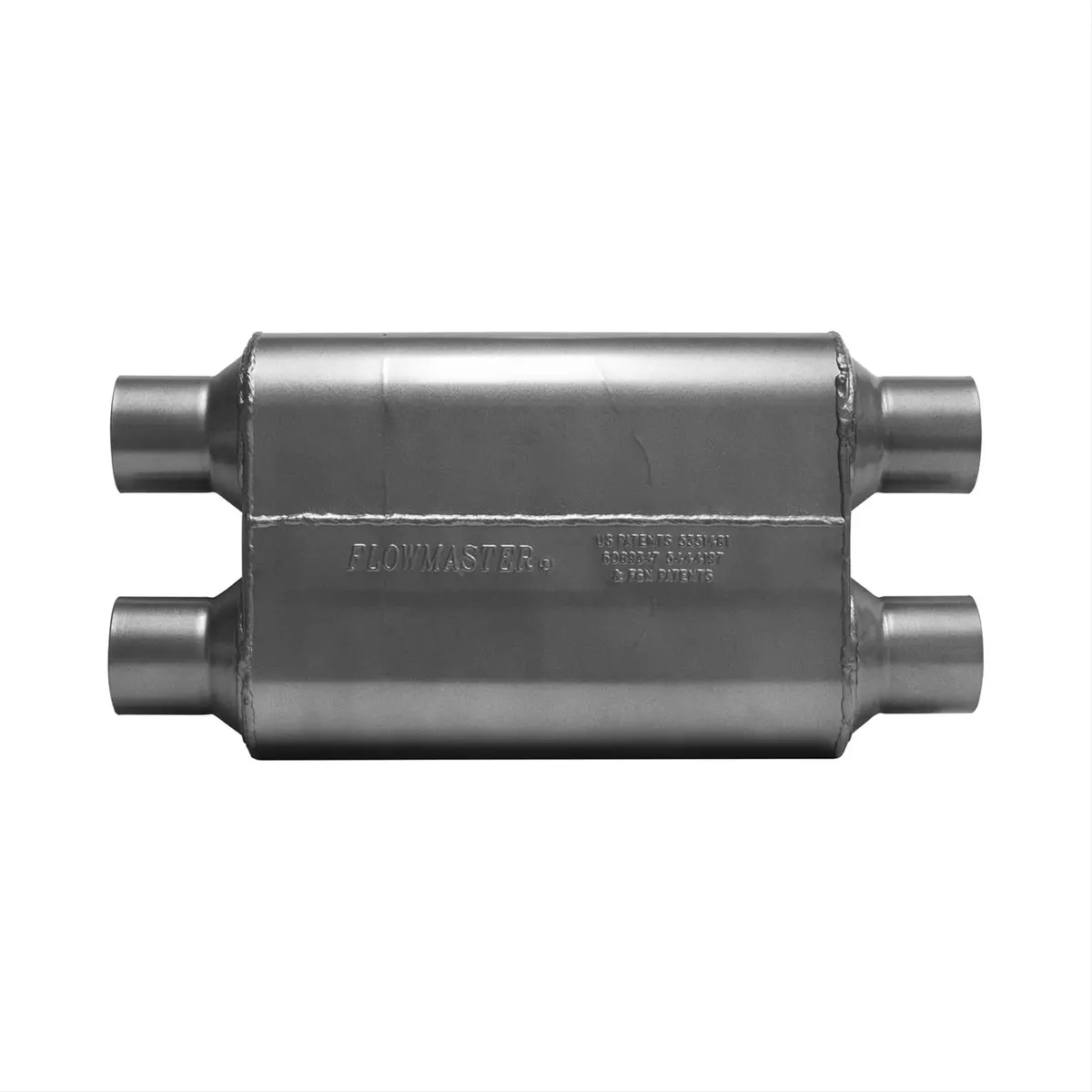 Flowmaster 425404 40 Series Delta Flow Muffler – Dual Exit Design 1