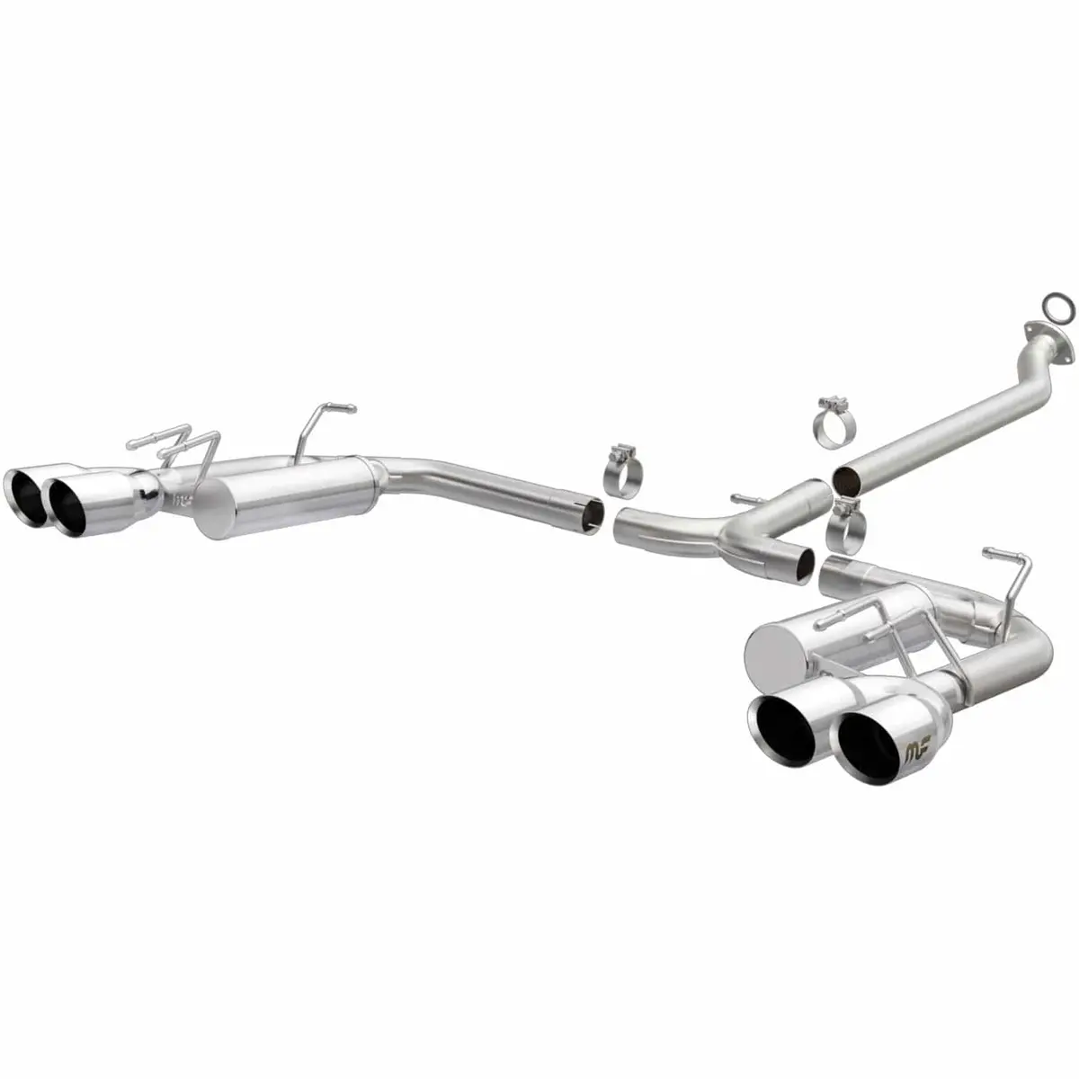 Magnaflow Street Series Exhaust System – Mandrel-Bent Stainless Steel Cat-Back (19494) 1