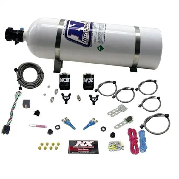 Nitrous Express 20115-15 Efi Race Dual-Nozzle Nitrous Kit 1
