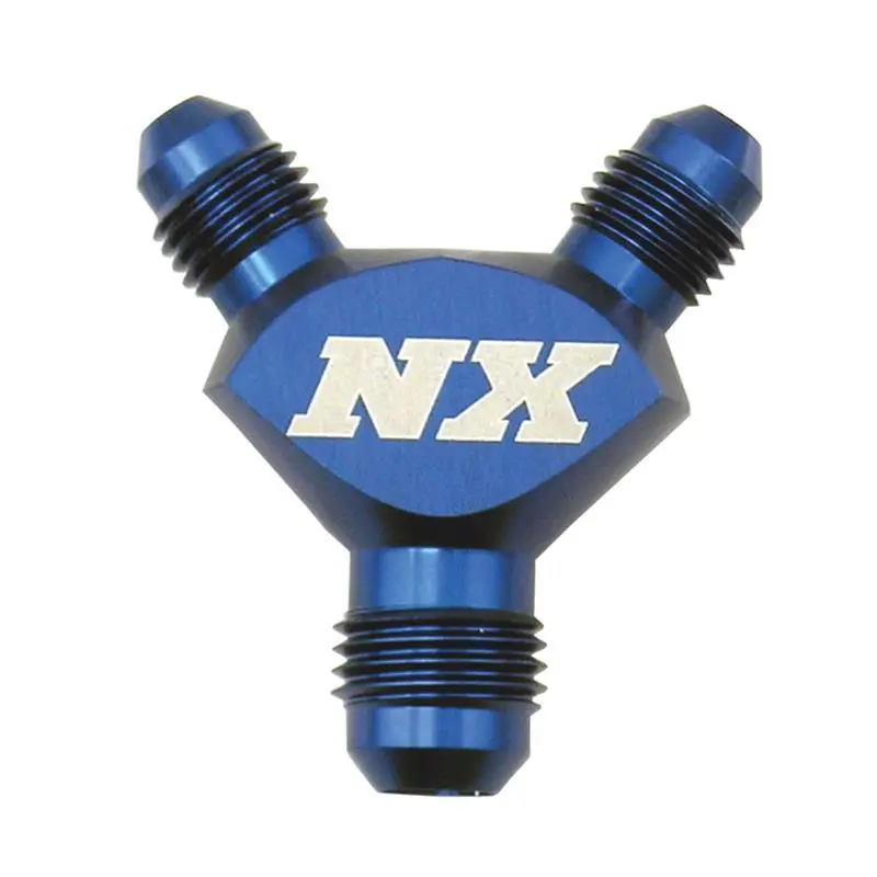 Nitrous Express Stainless Steel Y-Fitting – 1/4" Npt Ports For Nitrous Distribution (16088) 1