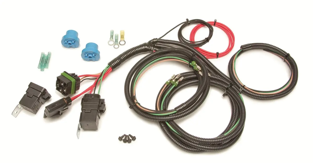 Painless Performance 30816 Halogen Headlight Relay Wiring Harness 1